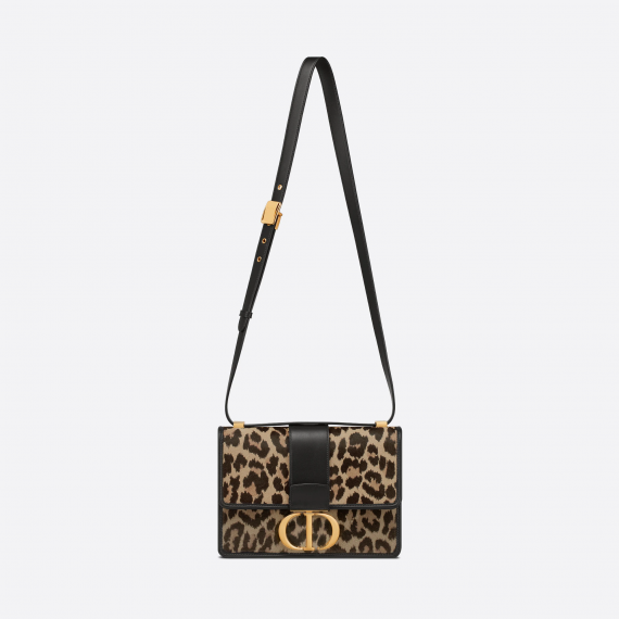 30 Montaigne Bag Beige Multicolor Mizza Pony-Hair Calfskin
