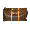Louis Vuitton Monogram Canvas Keepall Bandouliere 50 Luggage Bag