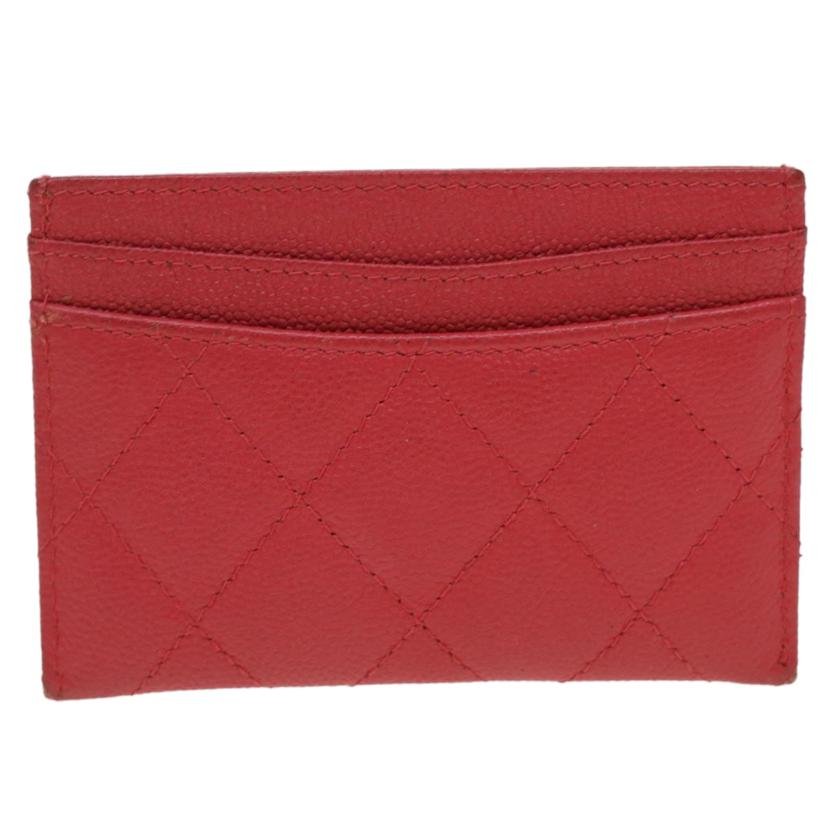 Chanel Red Leather  wallet accessories