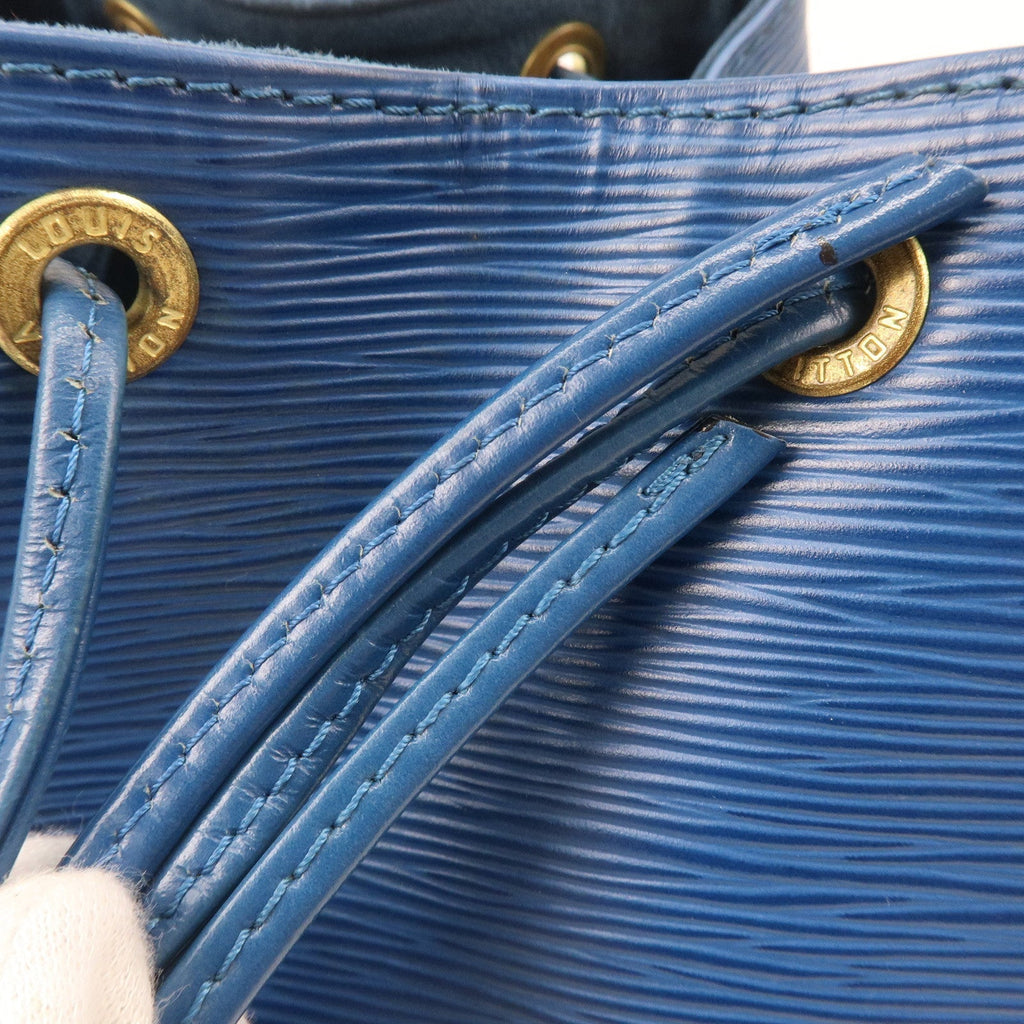 Louis Vuitton Epi Petit Noe Shoulder Bag Toledo Blue M44105