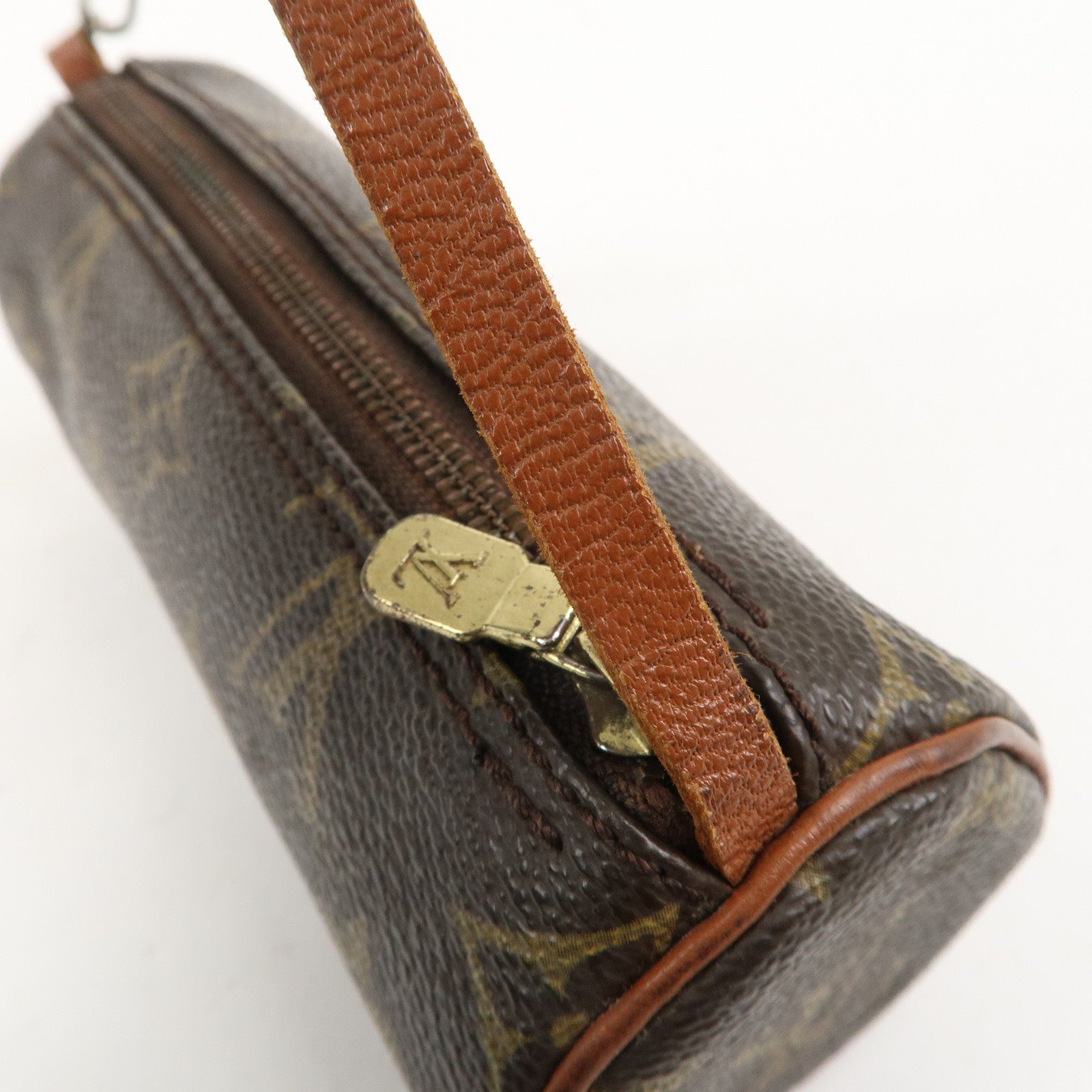Louis Vuitton Monogram Mini Pouch for Papillon Bag Brown