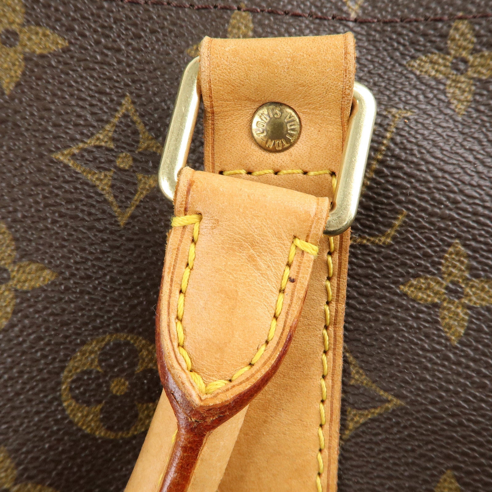 Louis Vuitton Monogram Keep All 55 Boston Bag Brown M41424