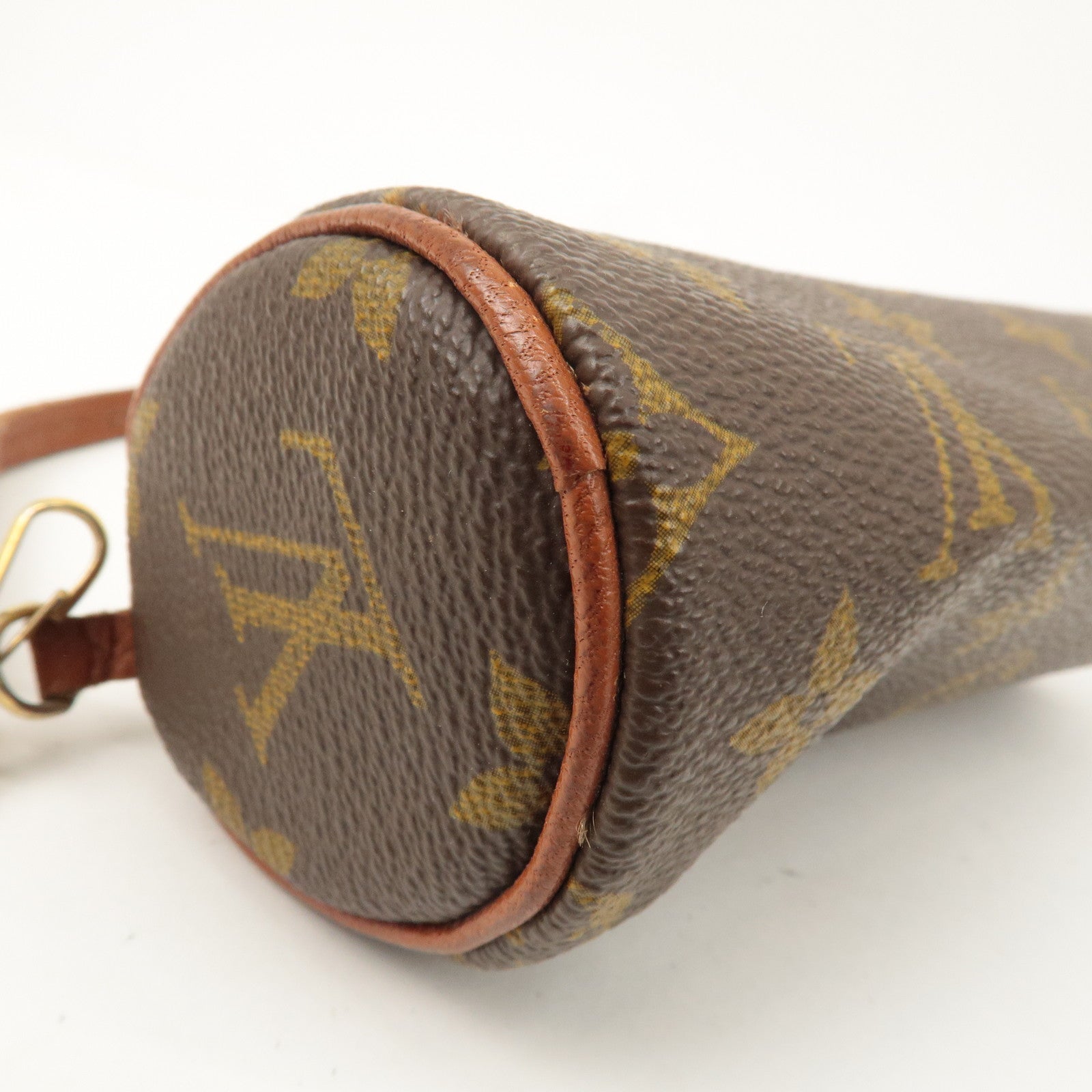Louis Vuitton Monogram Pouch for Papillon Bag Brown Old Style