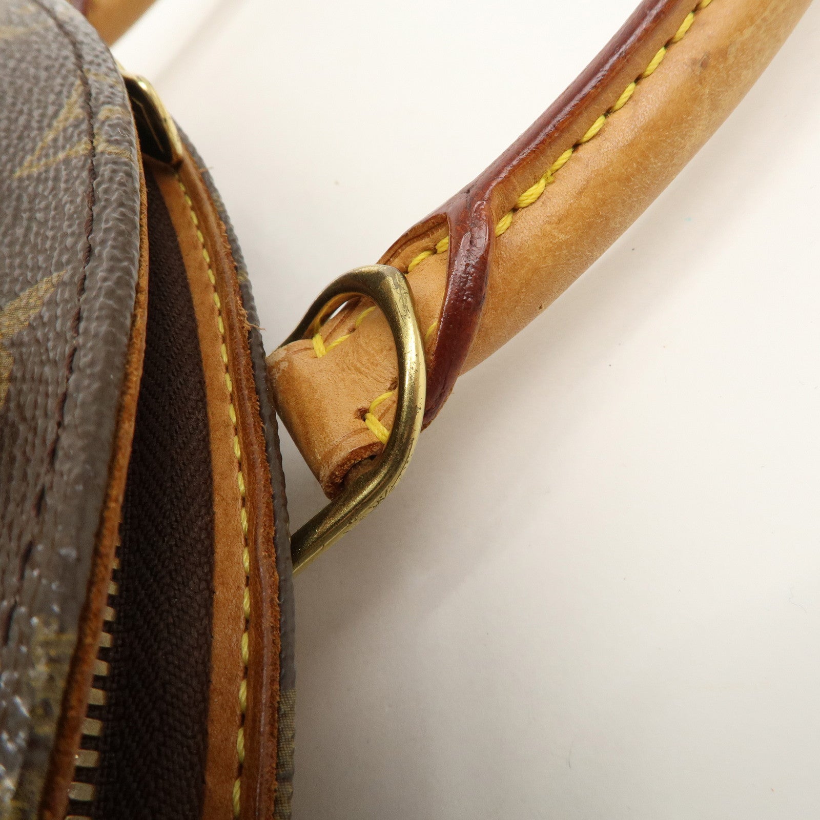 Louis Vuitton Monogram Ellipse PM Hand Bag Brown M51127
