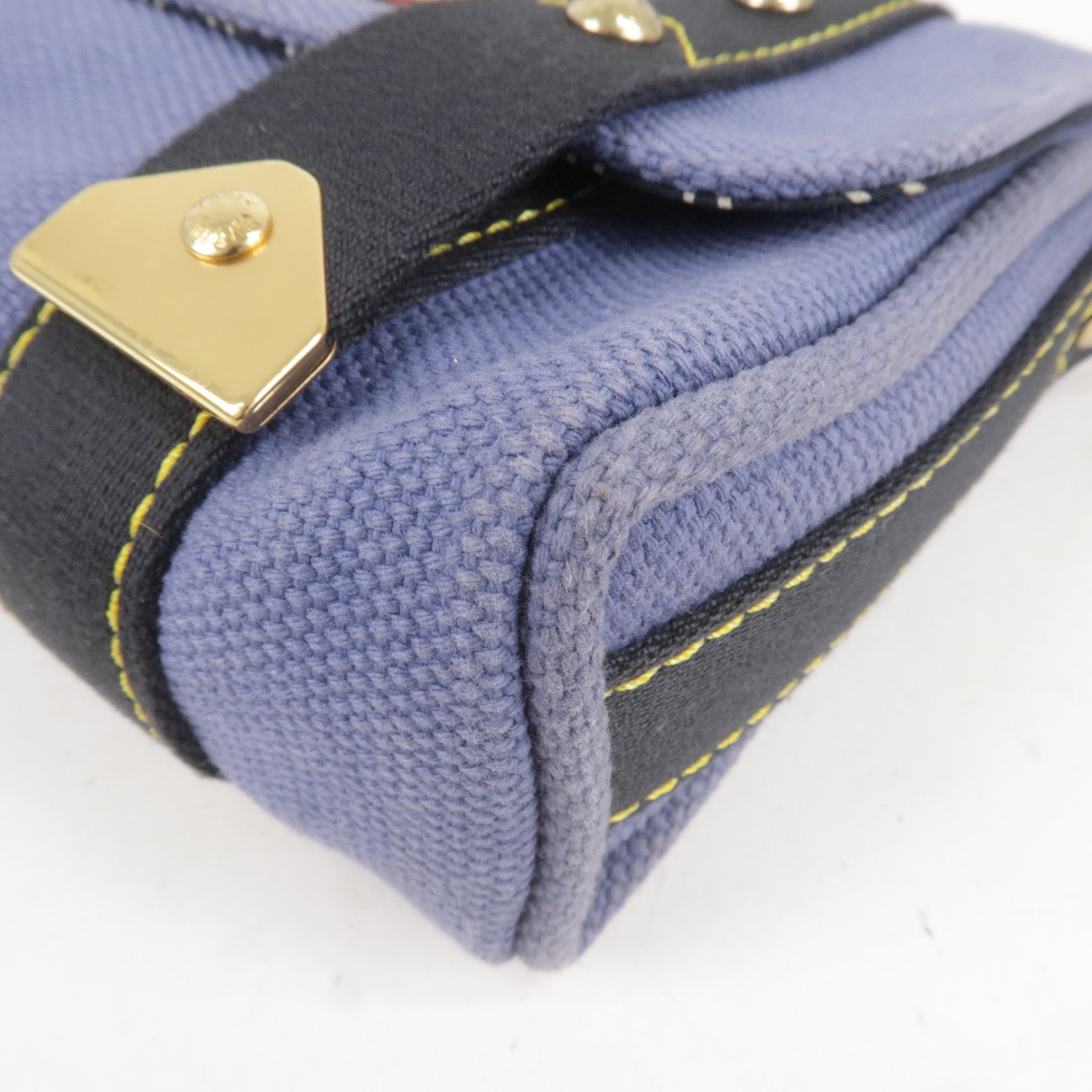 Louis Vuitton Antigua Besace PM Shoulder Bag Blue M40081