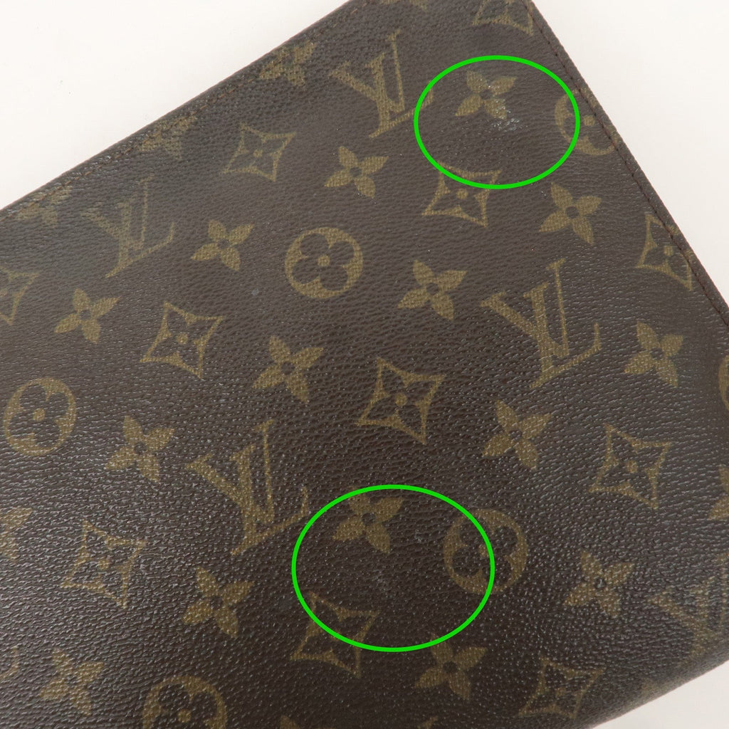 Louis Vuitton Monogram Poche Toilette 26 Clutch Bag Pouch M47542