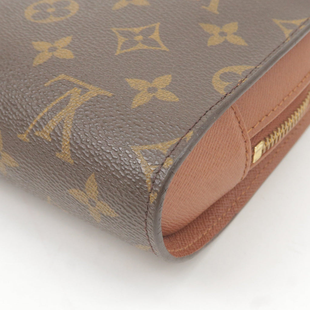 Louis Vuitton Monogram Orsay Clutch Bag Pouch Brown M51790