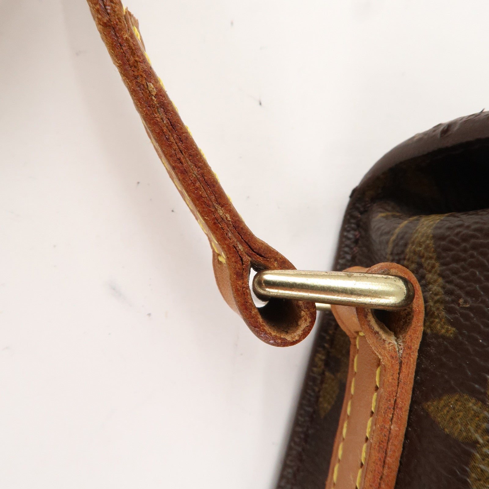Louis Vuitton Monogram Mini Saint Cloud Shoulder Bag M51244