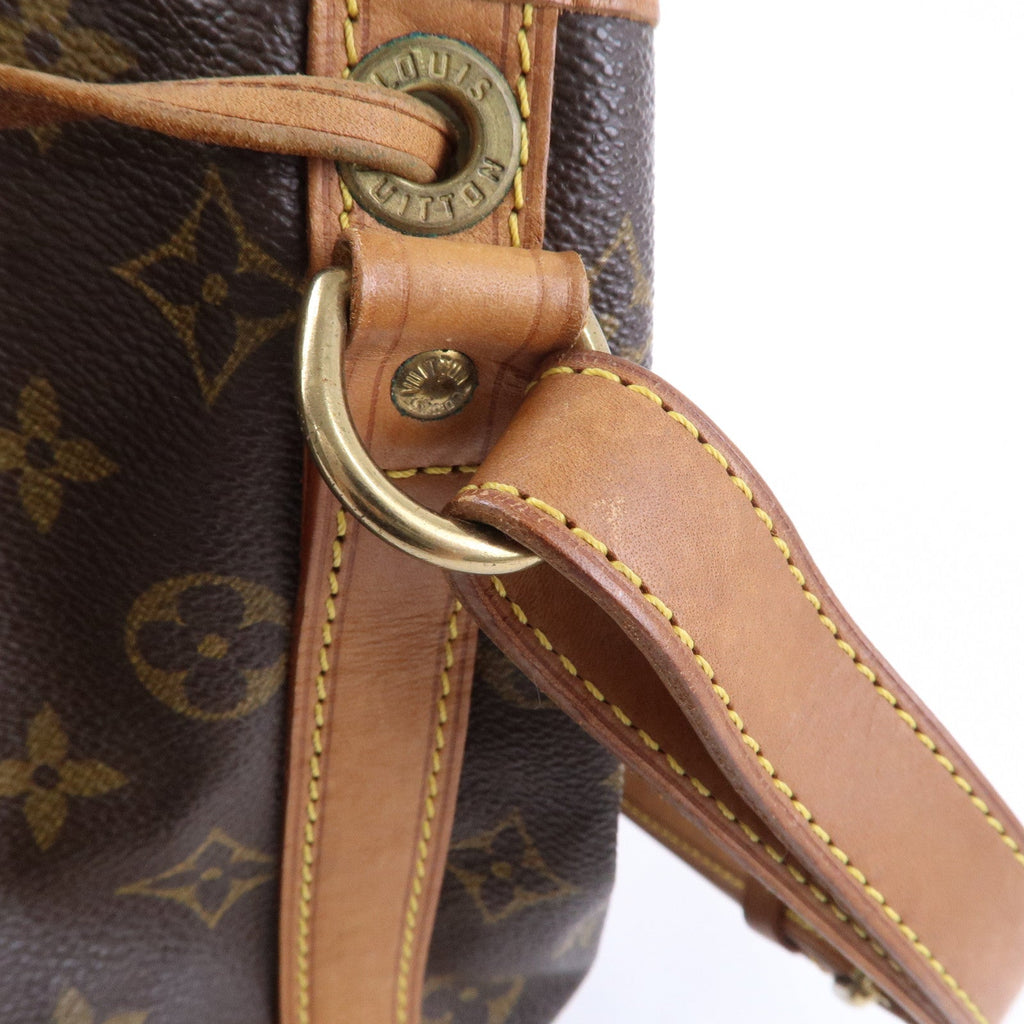Louis Vuitton Monogram Petit Noe Shoulder Bag Brown M42226