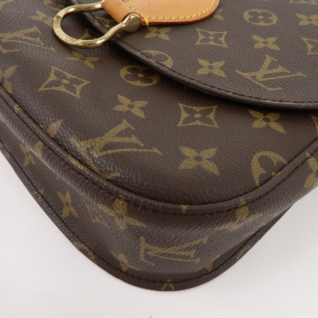 Louis Vuitton Monogram Saint Cloud GM Shoulder Bag Brown M51242