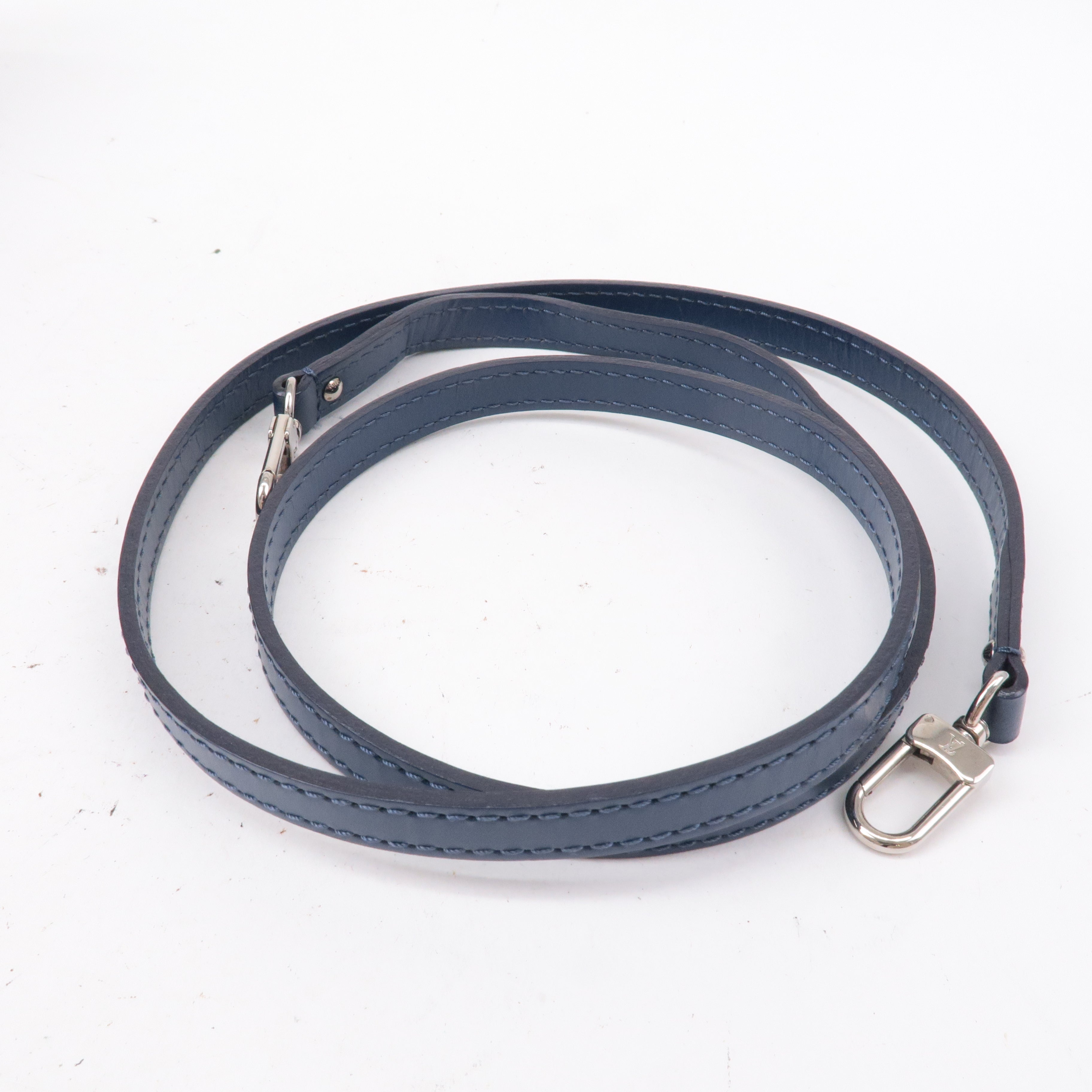 Louis Vuitton Epi Alma BB 2Way Bag Andigo Blue M40855