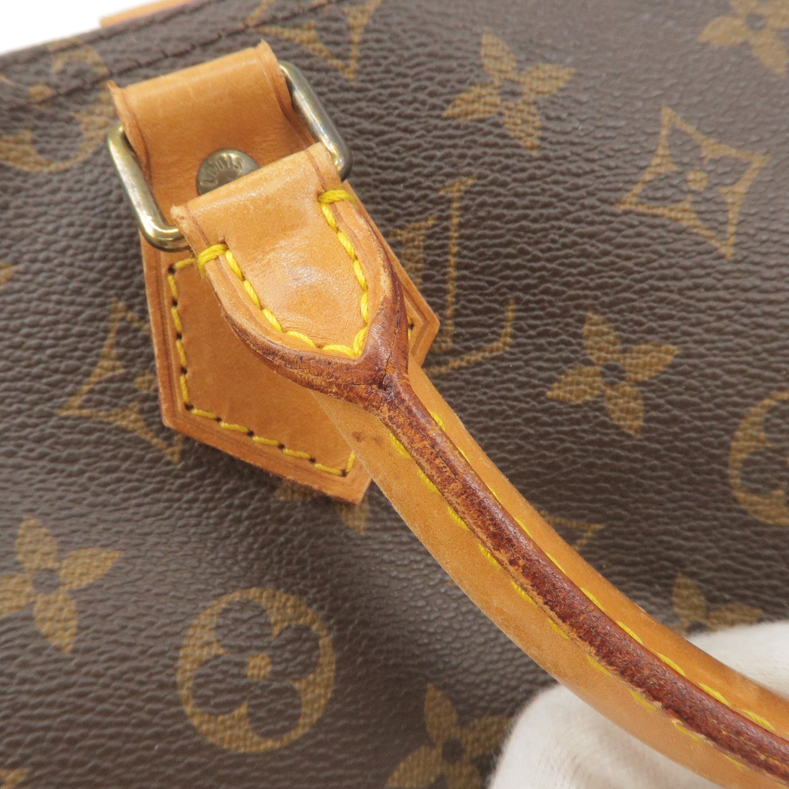 Louis Vuitton Monogram Speedy 35 Hand Bag Boston Bag M41524