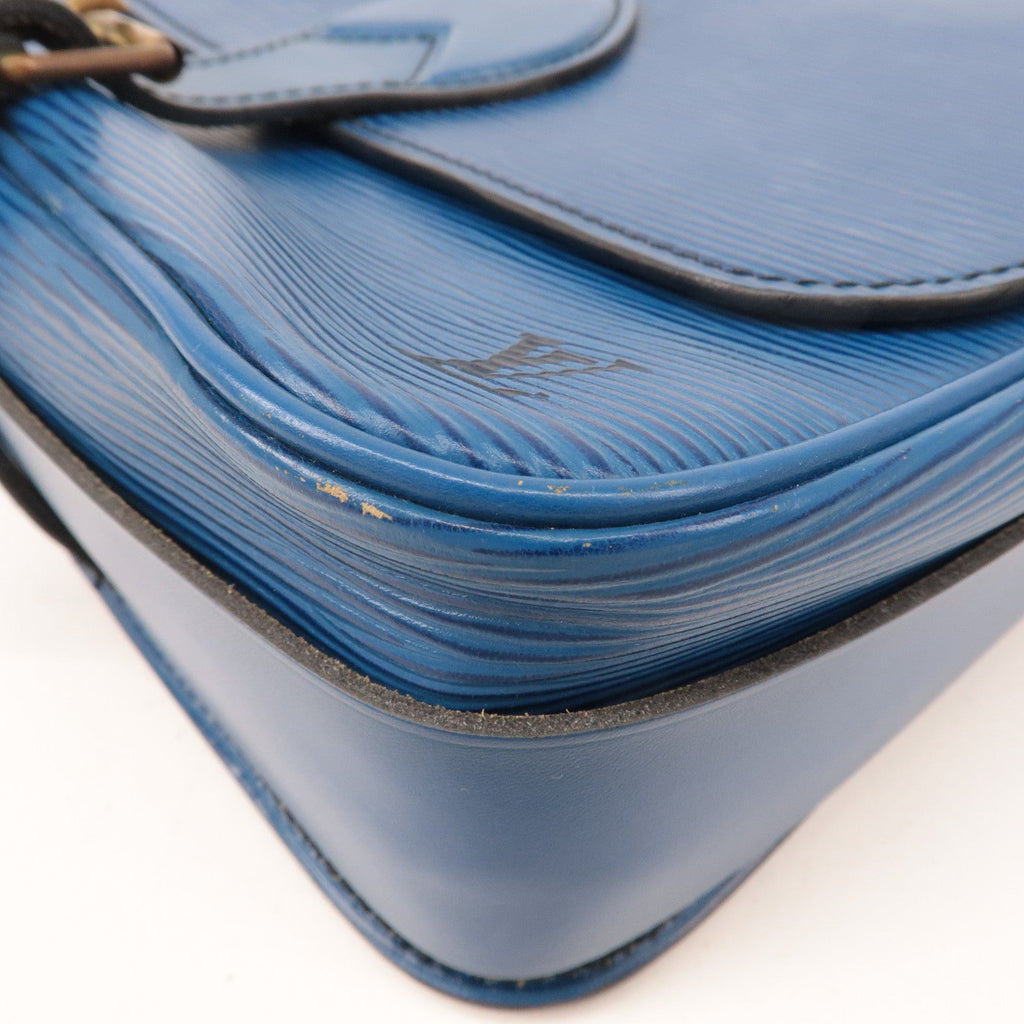 Louis Vuitton Epi Cartouchiere Shoulder Bag Toledo Blue M52245