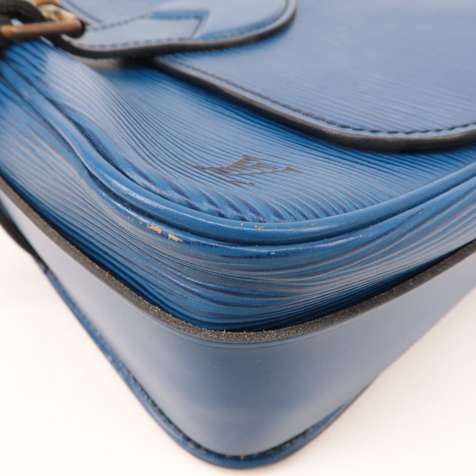 Louis Vuitton Epi Cartouchiere Shoulder Bag Toledo Blue M52245