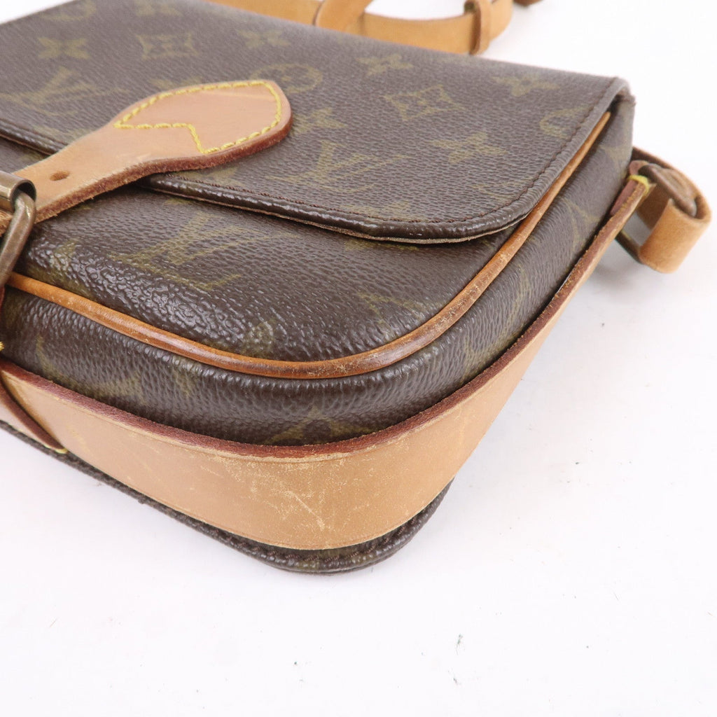 Louis Vuitton Monogram Mini Cartouchiere Shoulder Bag M51254