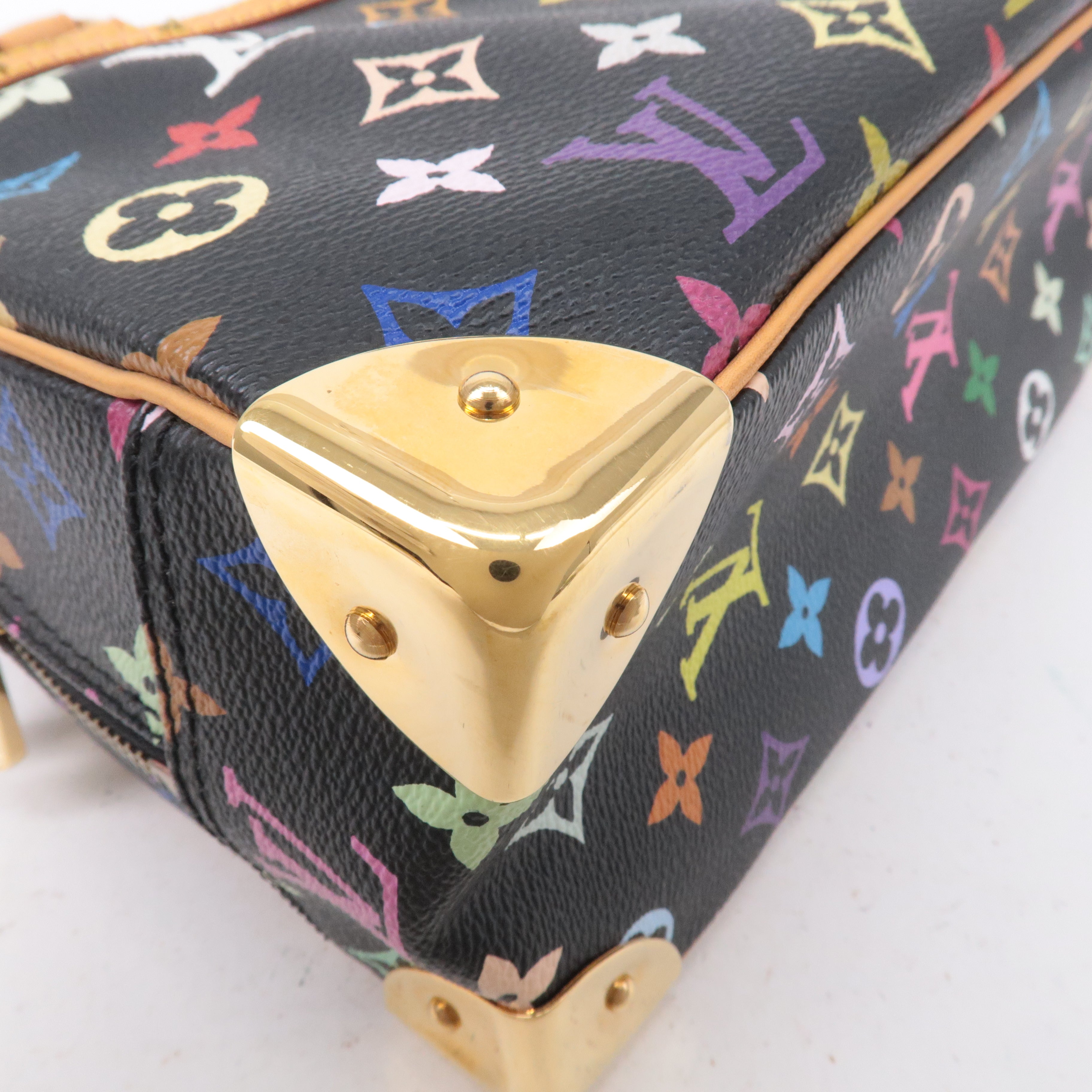 Louis Vuitton Monogram Multi Color Trouville Hand Bag M92662