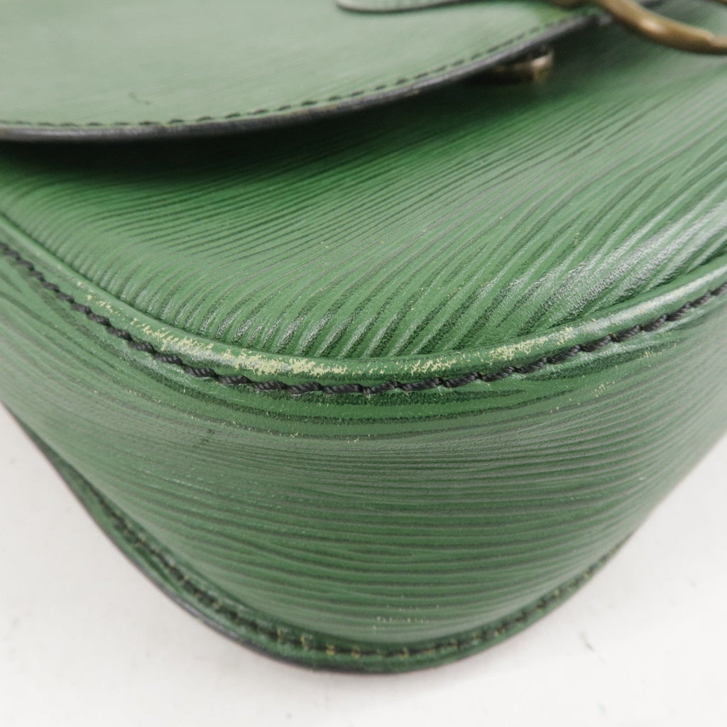 Louis Vuitton Epi Saint Cloud Shoulder Bag Borneo Green M52194