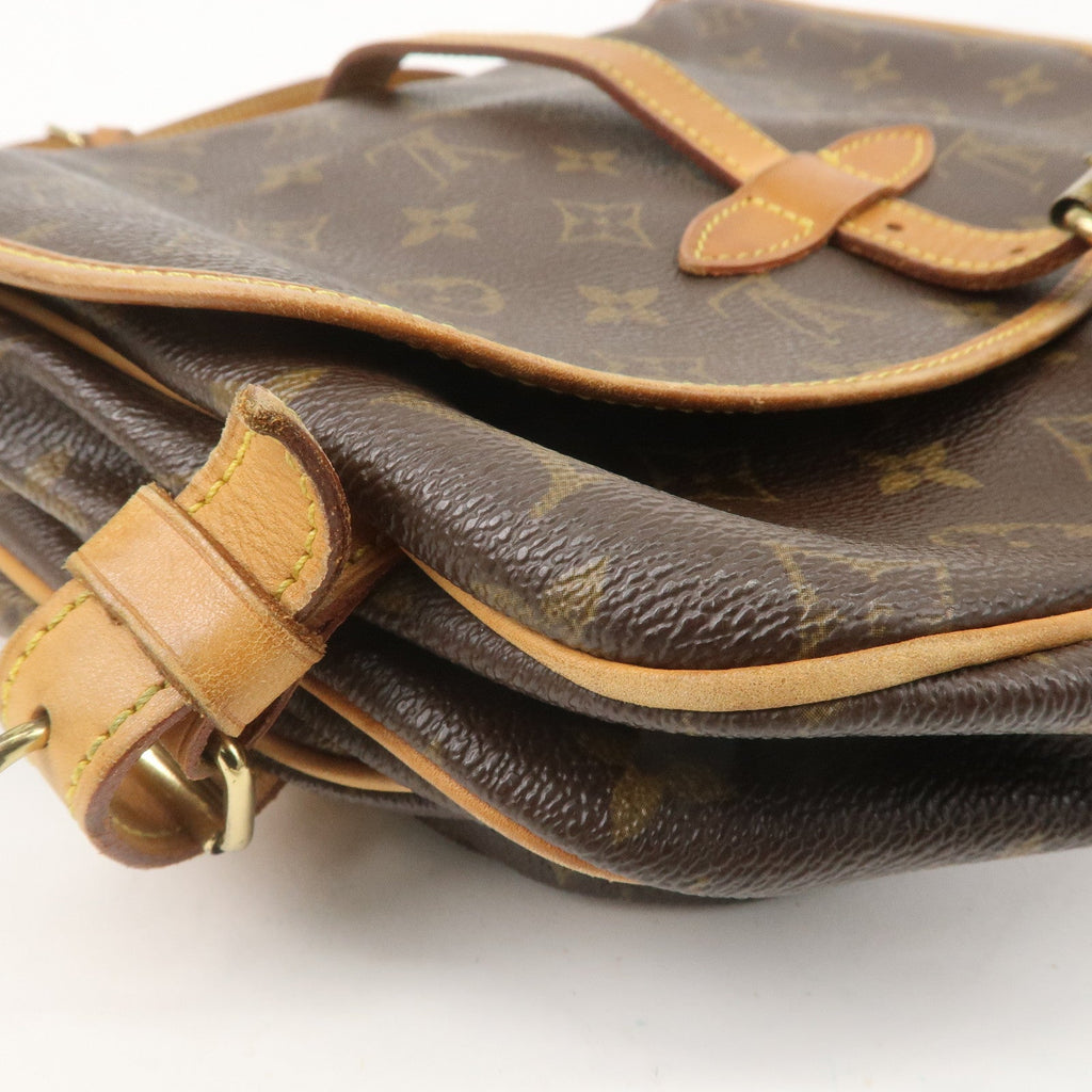 Louis Vuitton Monogram Saumur 30 Shoulder Bag Brown M42256