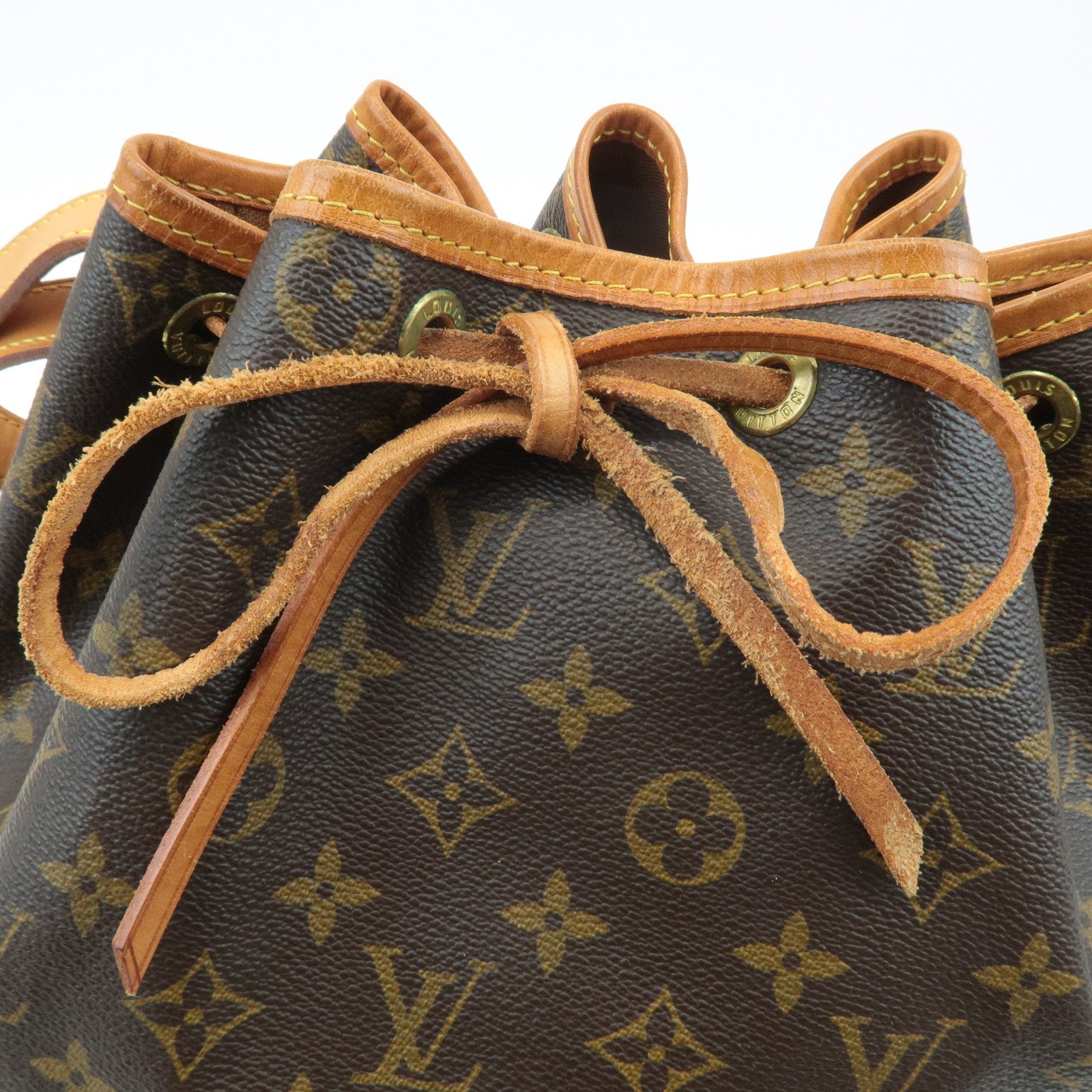 Louis Vuitton Monogram Noe Shoulder Bag Hand Bag Brown M42224