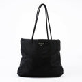 Prada Tote Bag Black Nylon Logo