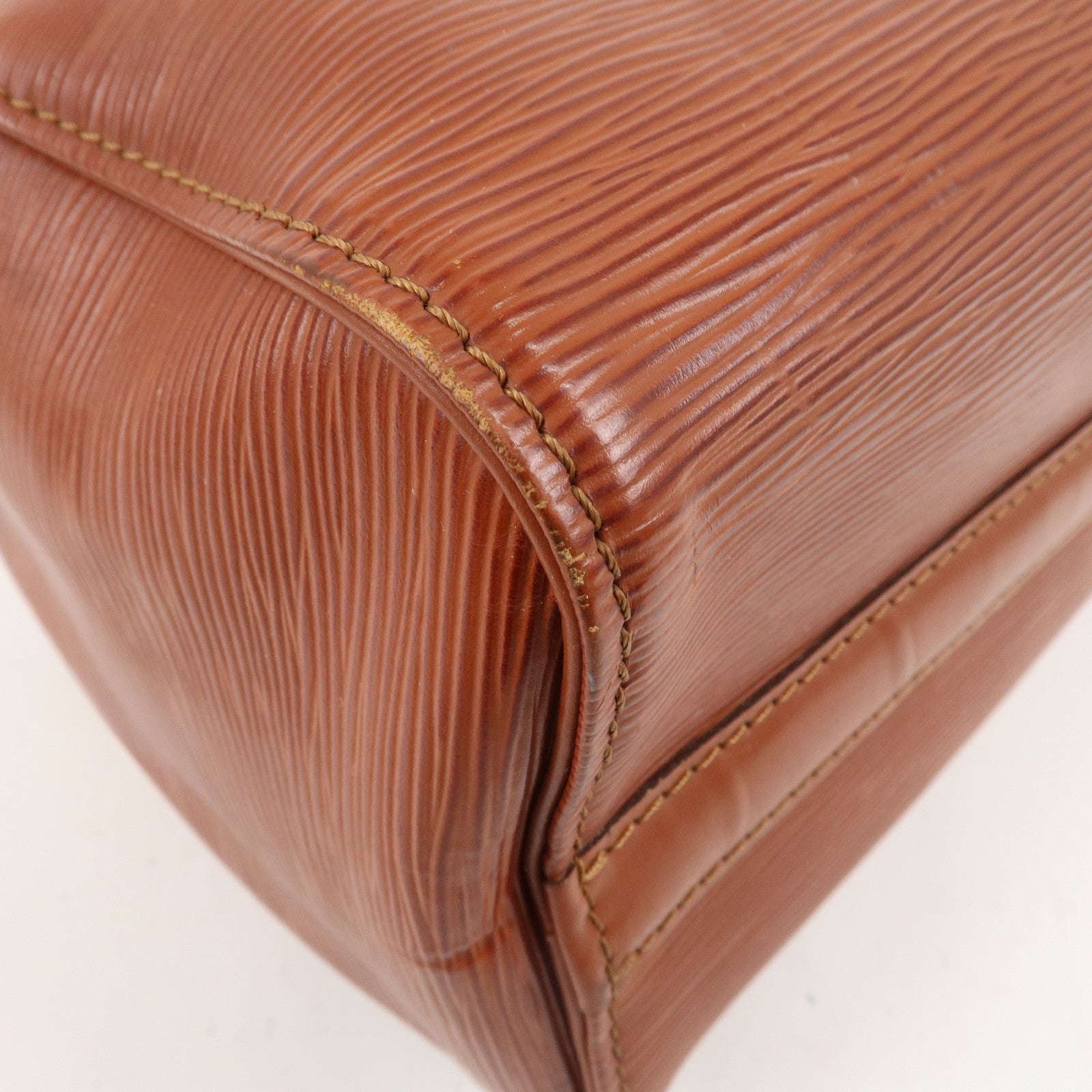 AuthenticLouis Vuitton Epi Speedy 25 Hand Boston Bag Kenya Brown M43013