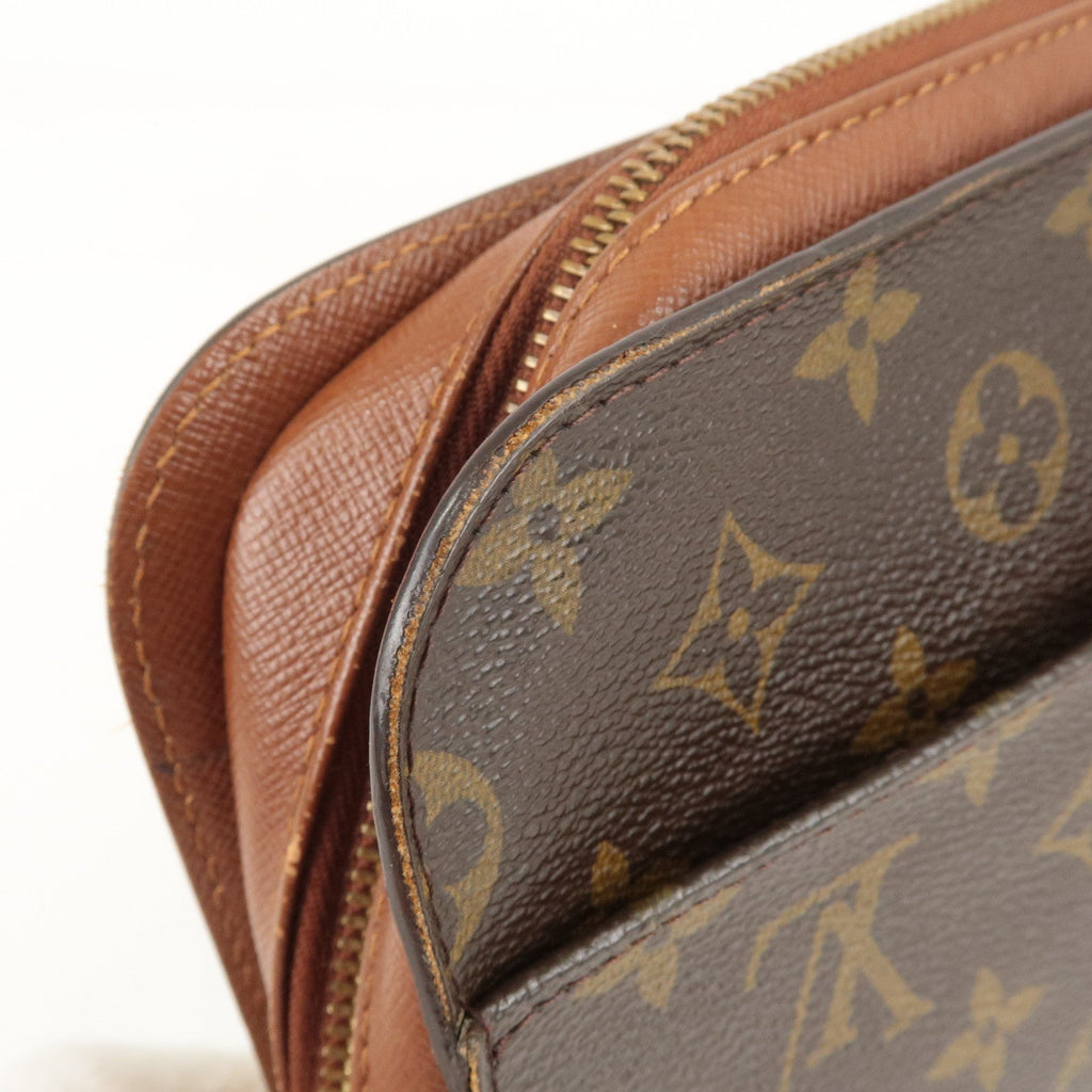Louis Vuitton Monogram Orsay Clutch Bag Pouch Brown M51790