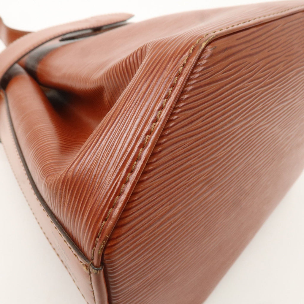 Louis Vuitton Epi Sac D'epaule PM Bucket Bag Kenya Brown M80203