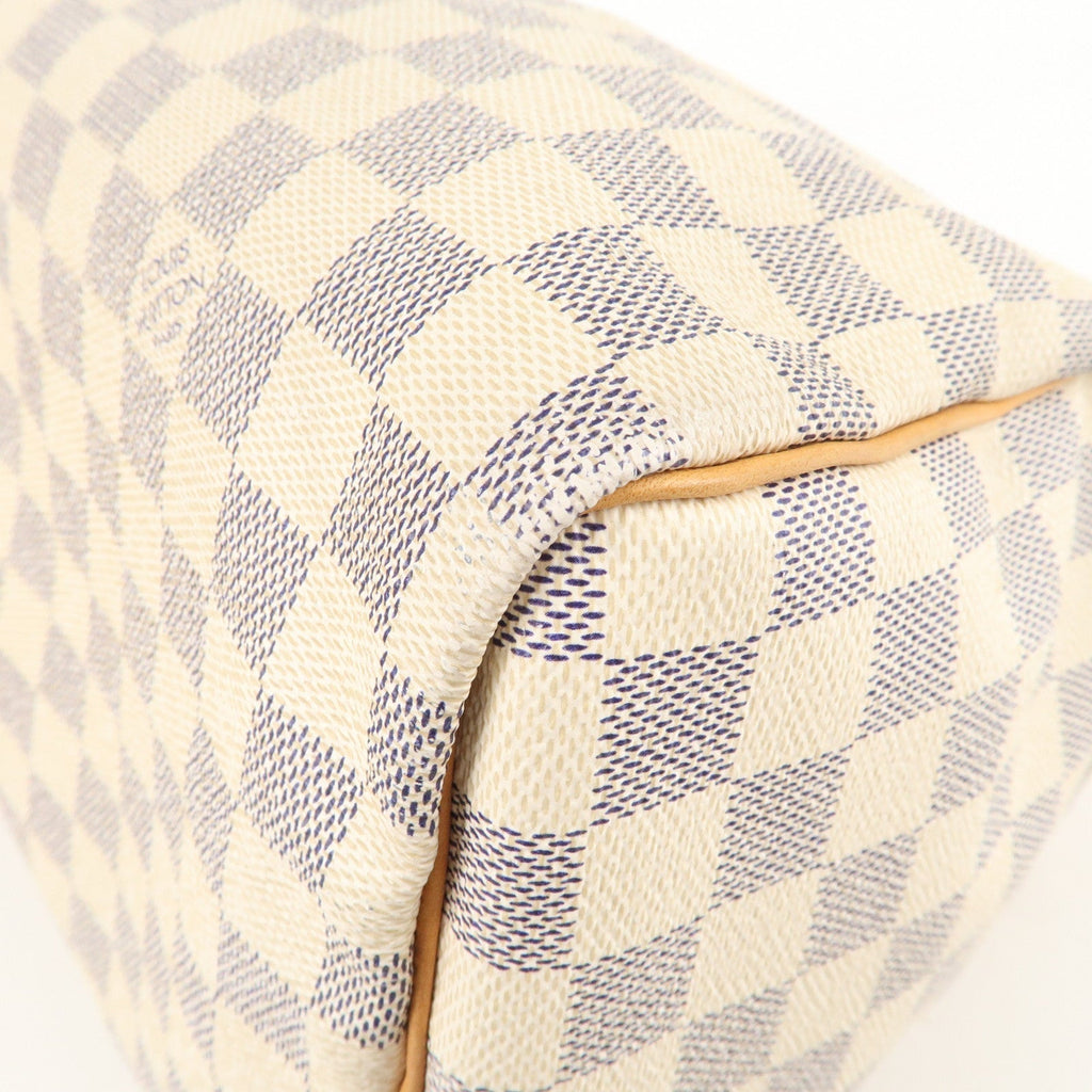 Louis Vuitton Damier Azur Speedy 30 Boston Hand Bag N41533