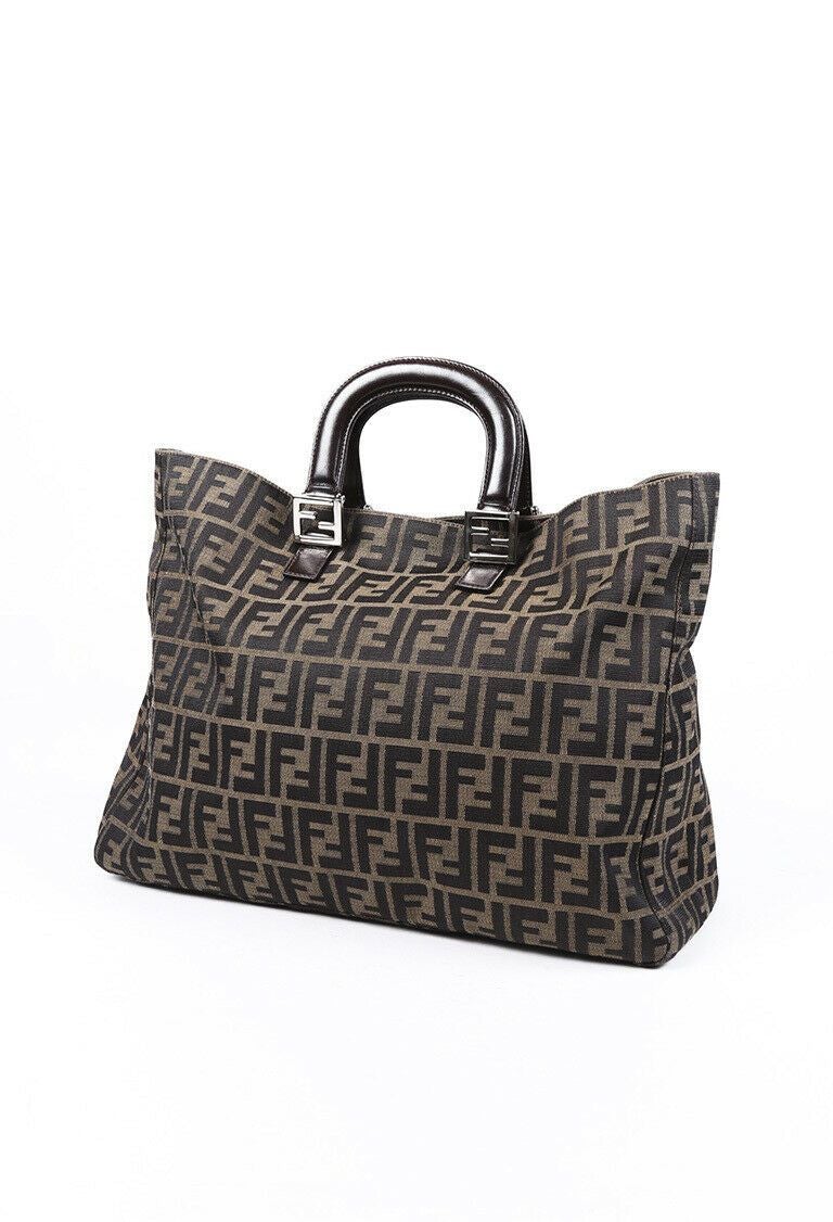 Vintage Fendi Zucca Tote Bag