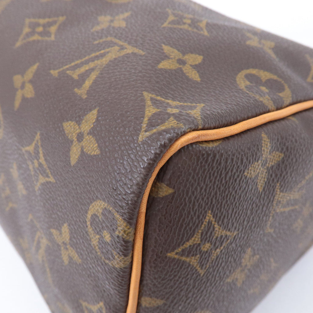 Louis Vuitton Monogram Speedy 25 Hand Bag Boston Bag M41528