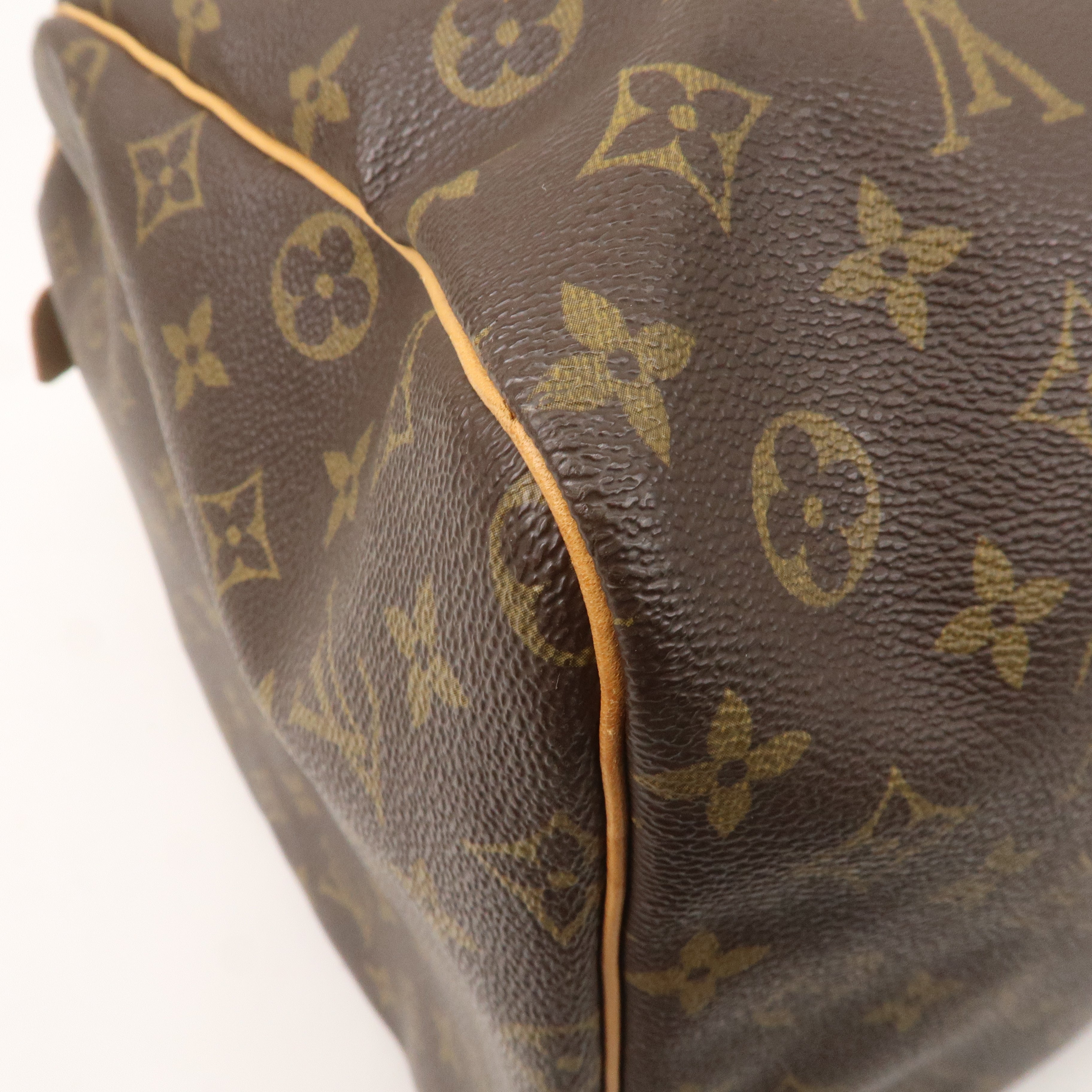 Louis Vuitton Monogram Keep All 60 Boston Bag Brown M41422