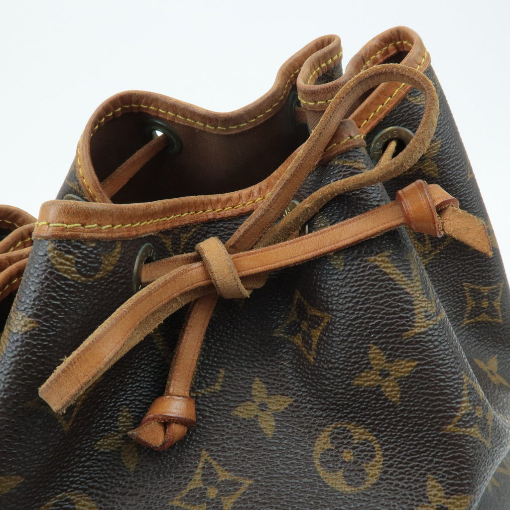 Louis Vuitton Monogram Noe Shoulder Bag Hand Bag Brown M42224