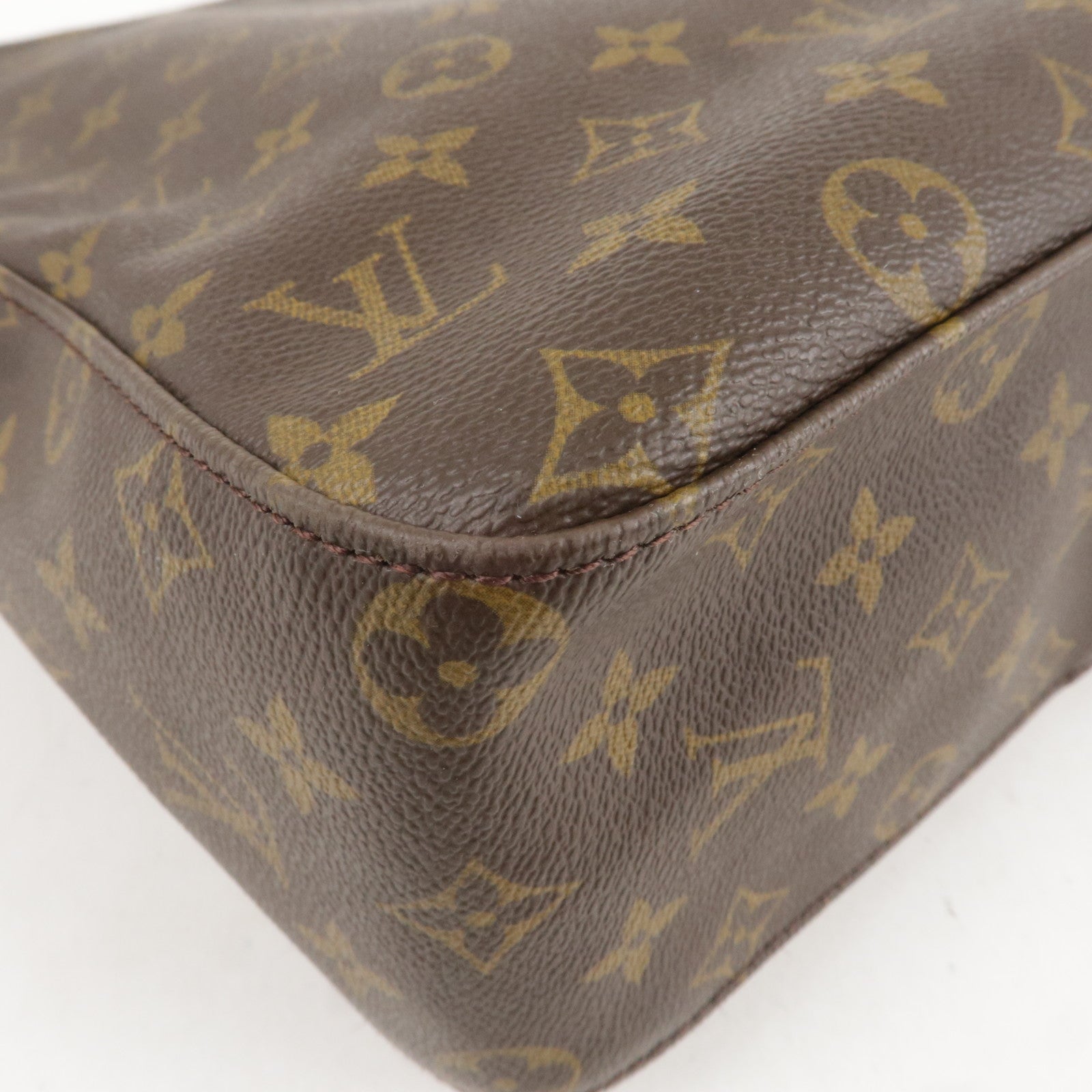 Louis Vuitton Monogram Looping GM Shoulder Bag Brown M51145