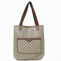 Brand Inspired Gucci Tote Bag Brown PVC