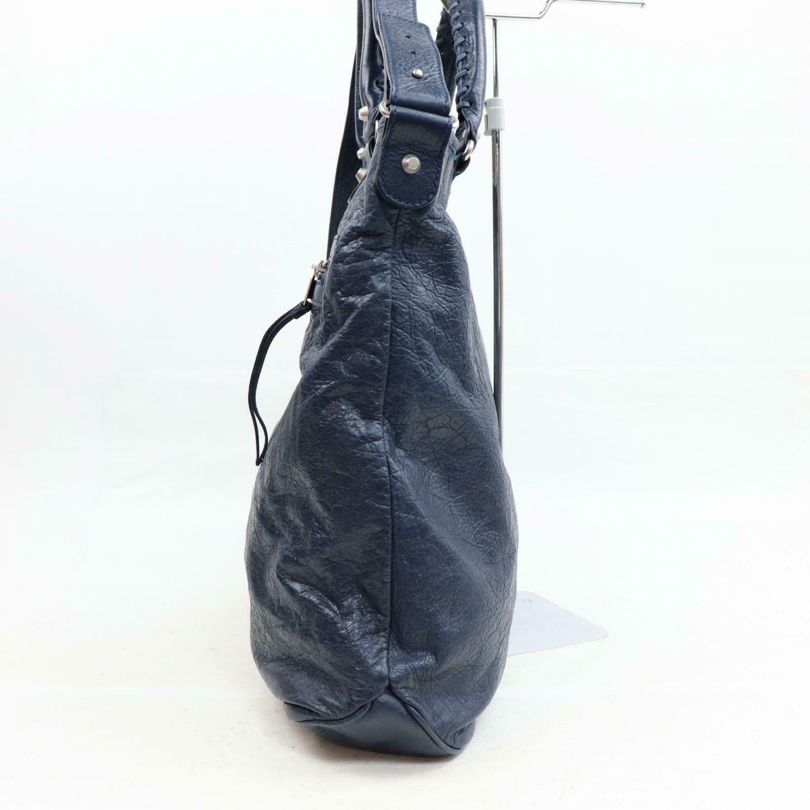 Balenciaga Blue Classic Square Tote