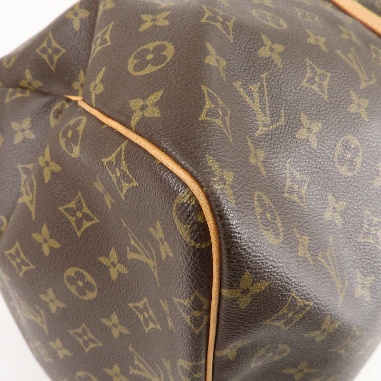 Louis Vuitton Monogram Keep All 60 Boston Bag Brown M41422