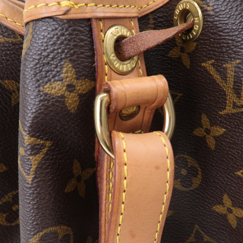 Louis Vuitton Monogram Noe Shoulder Bag Hand Bag Brown M42224