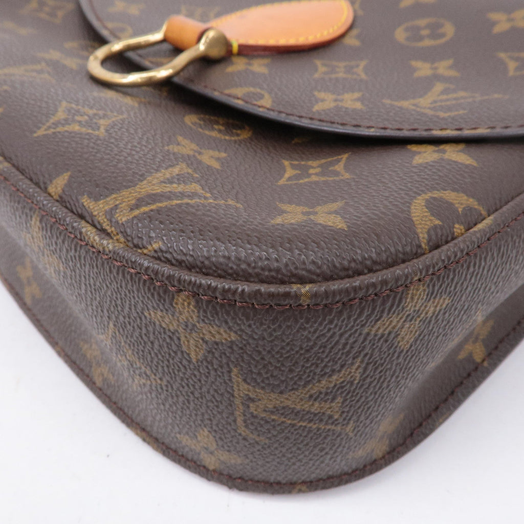 Louis Vuitton Monogram Saint Cloud GM Shoulder Bag Brown M51242