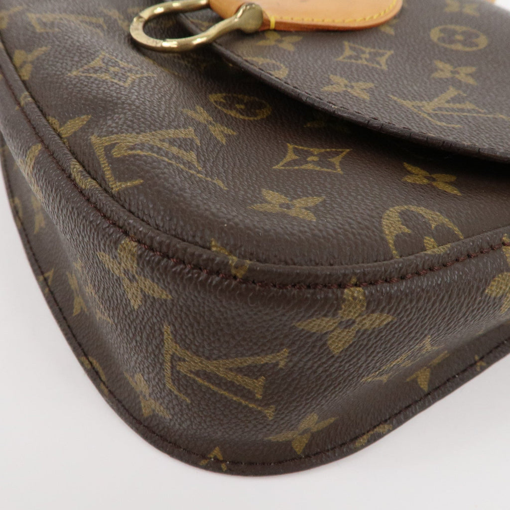 Louis Vuitton Monogram Saint Cloud GM Shoulder Bag Brown M51242