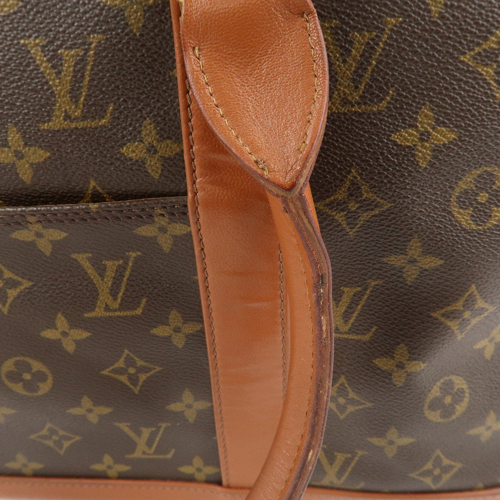 Louis Vuitton Monogram Weekend PM Hand Bag Brown M42425