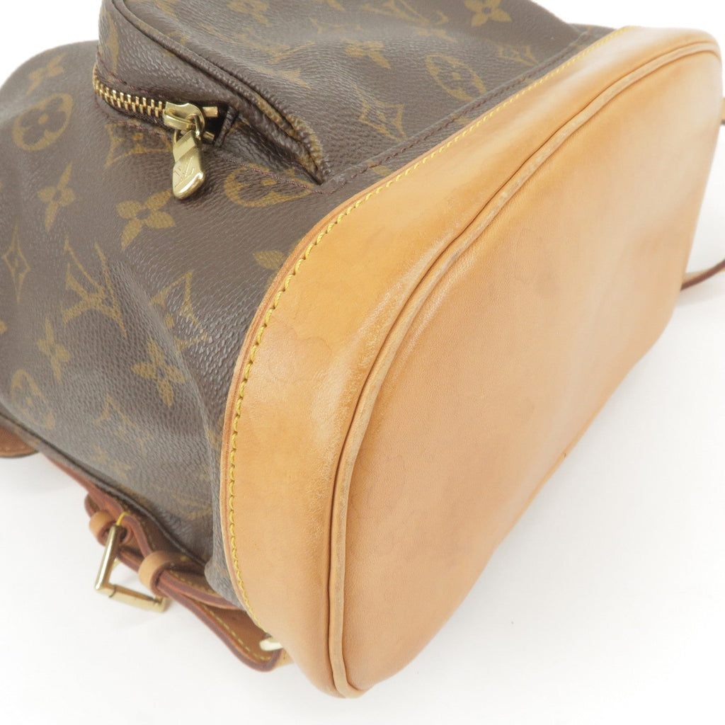 Louis Vuitton Monogram Montsouris MM Back Pack Bag M51136
