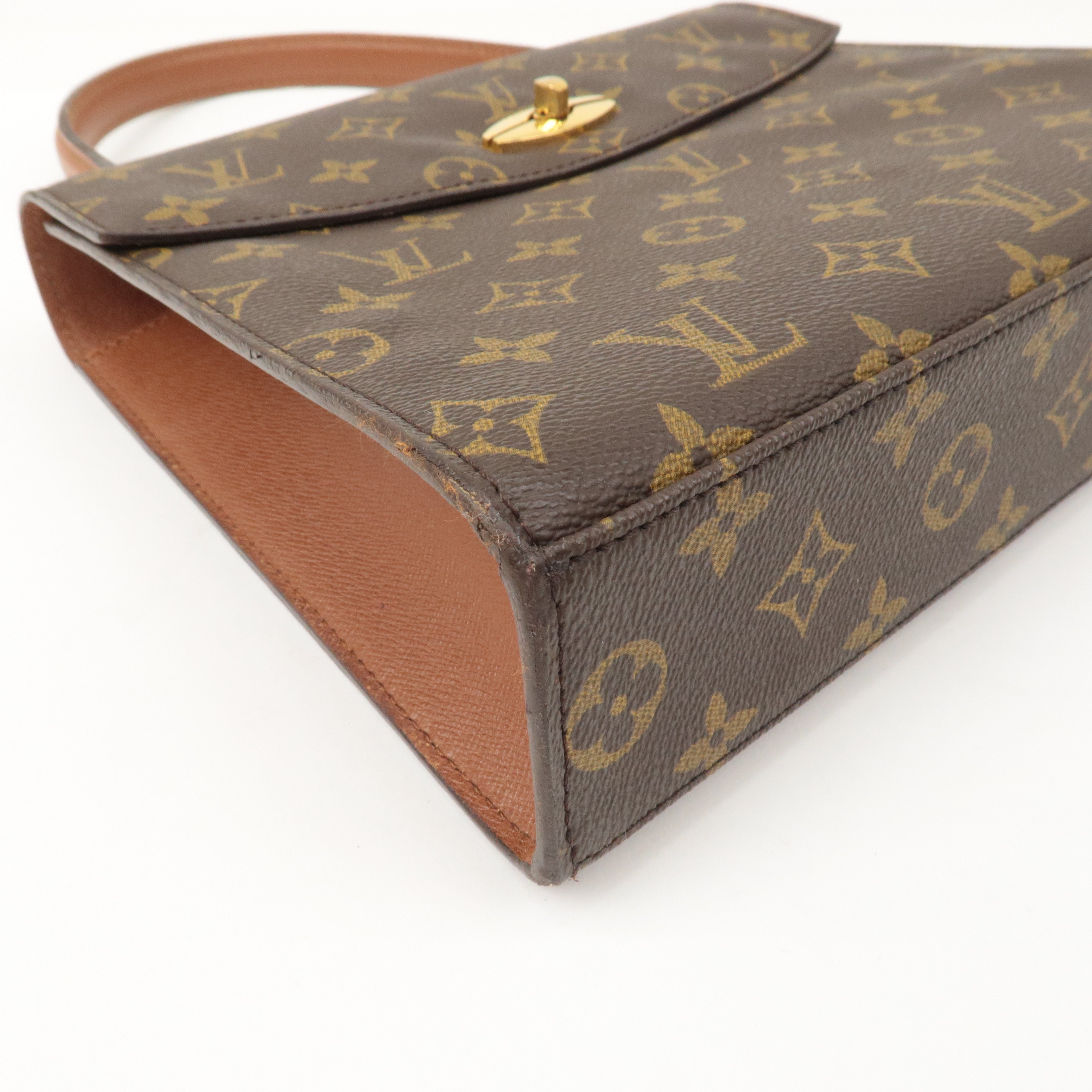 Louis Vuitton Monogram Marzelb Leather Canvas Hand Bag M51379