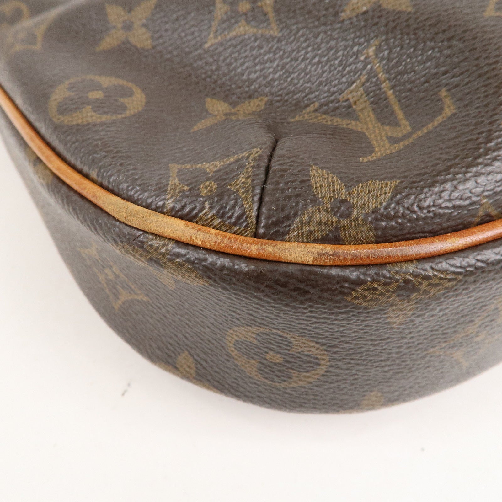 Louis Vuitton Monogram Odeon PM Shoulder Bag Brown M56390