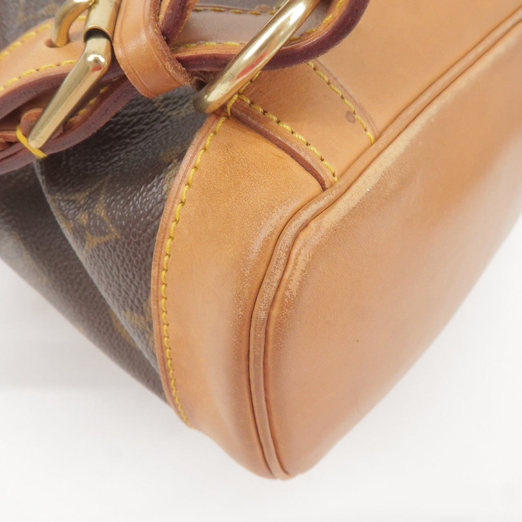 Louis Vuitton Monogram Montsouris MM Back Pack Bag M51136