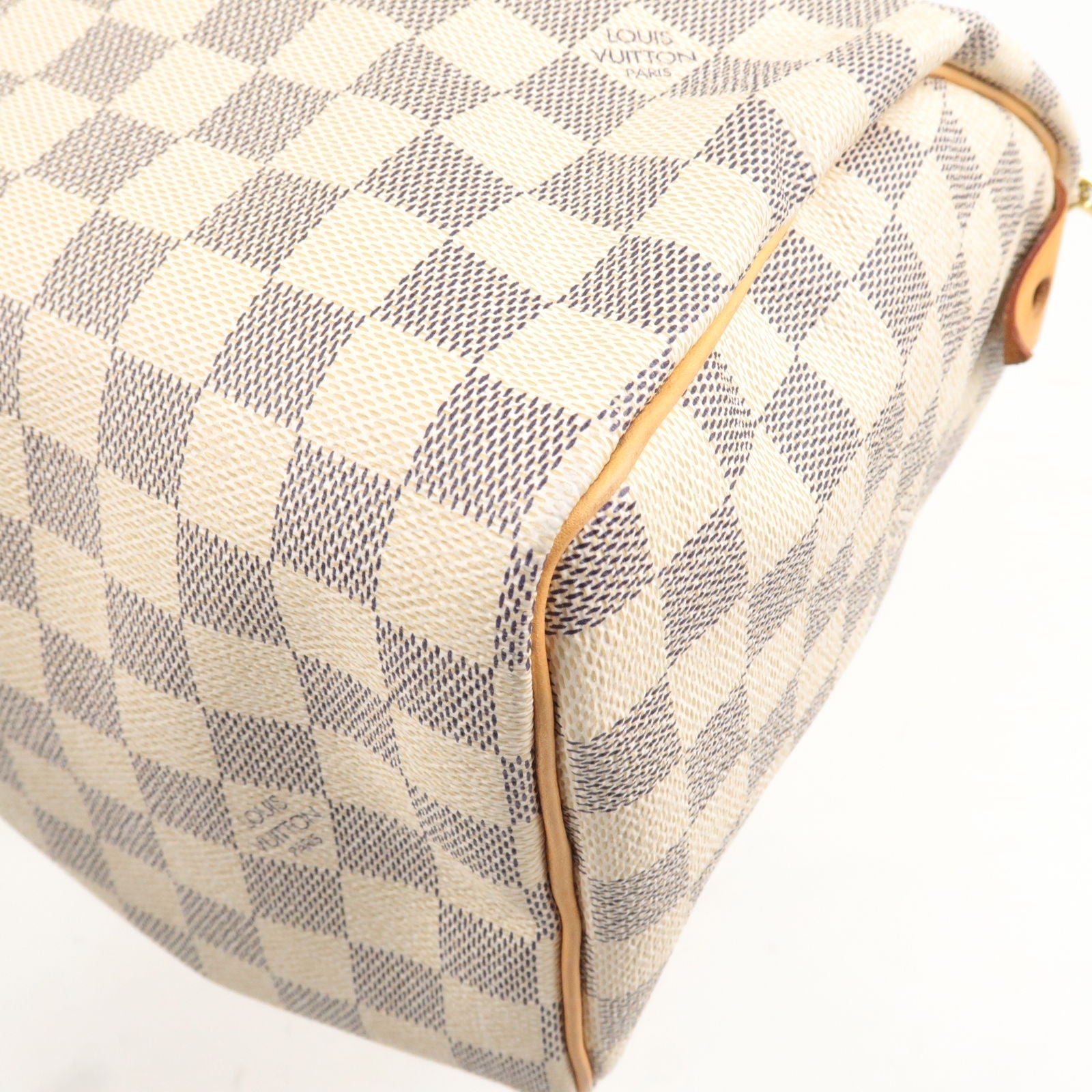 Louis Vuitton Damier Azur Speedy 25 Boston Bag Hand Bag N41534