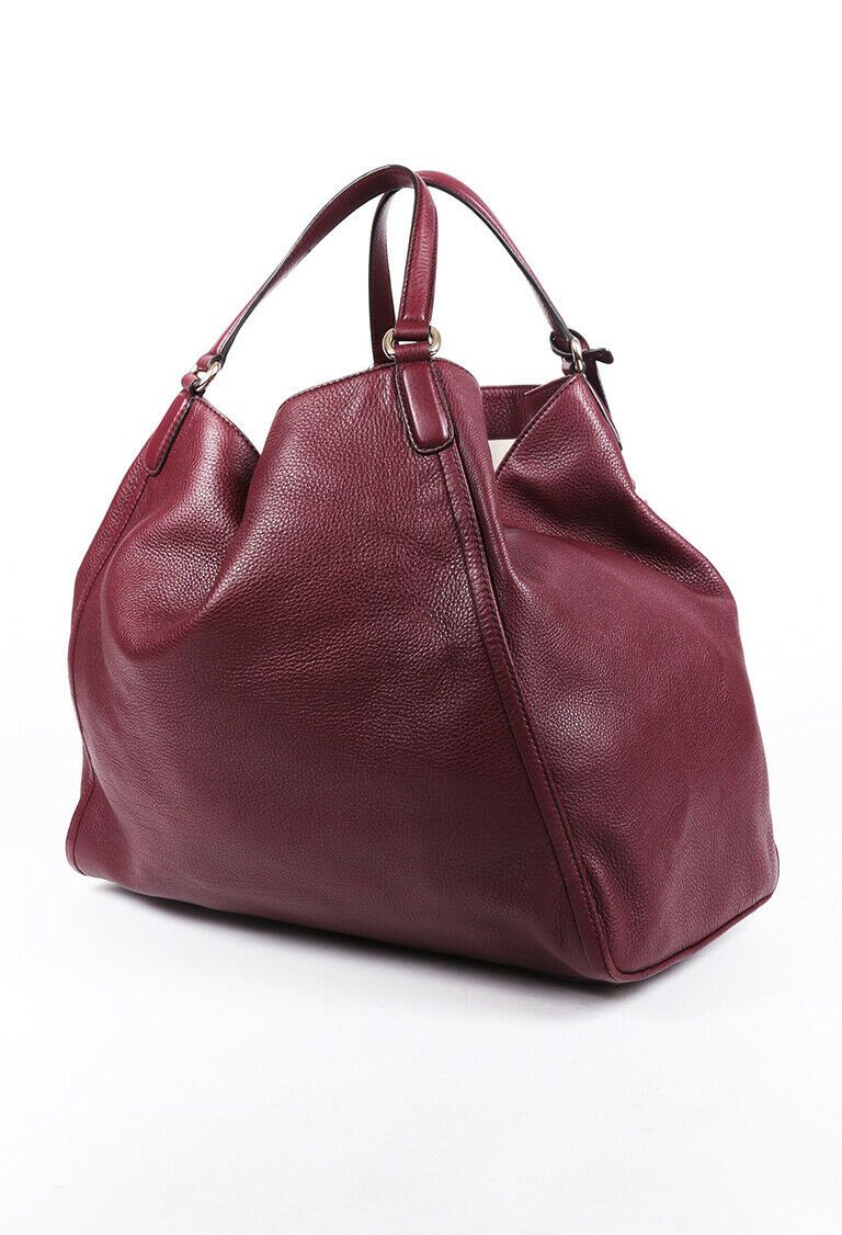 Gucci Bag Soho Large Red Leather GG Tote