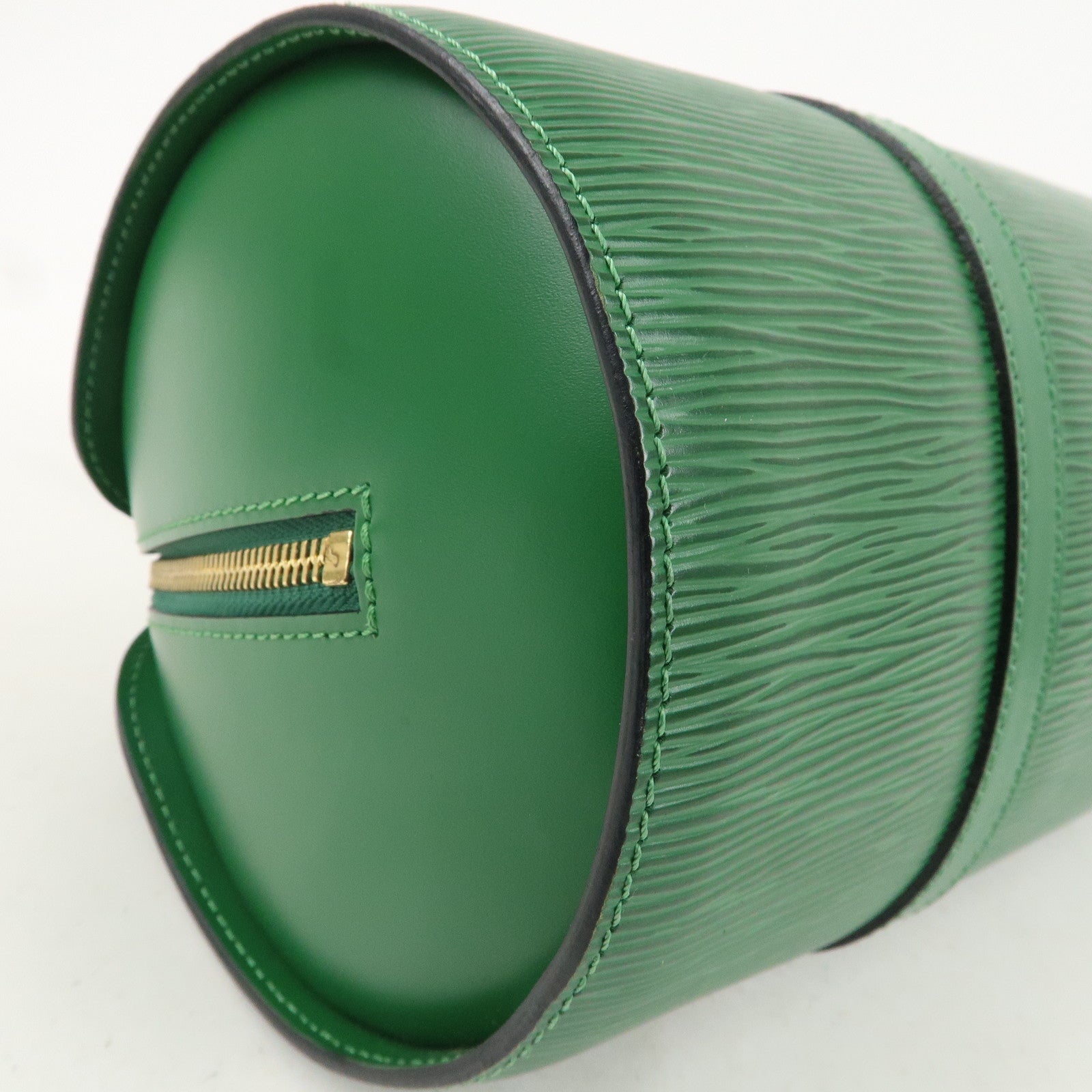 Louis Vuitton Epi Soufflot Pouch Hand Bag Borneo Green M52224