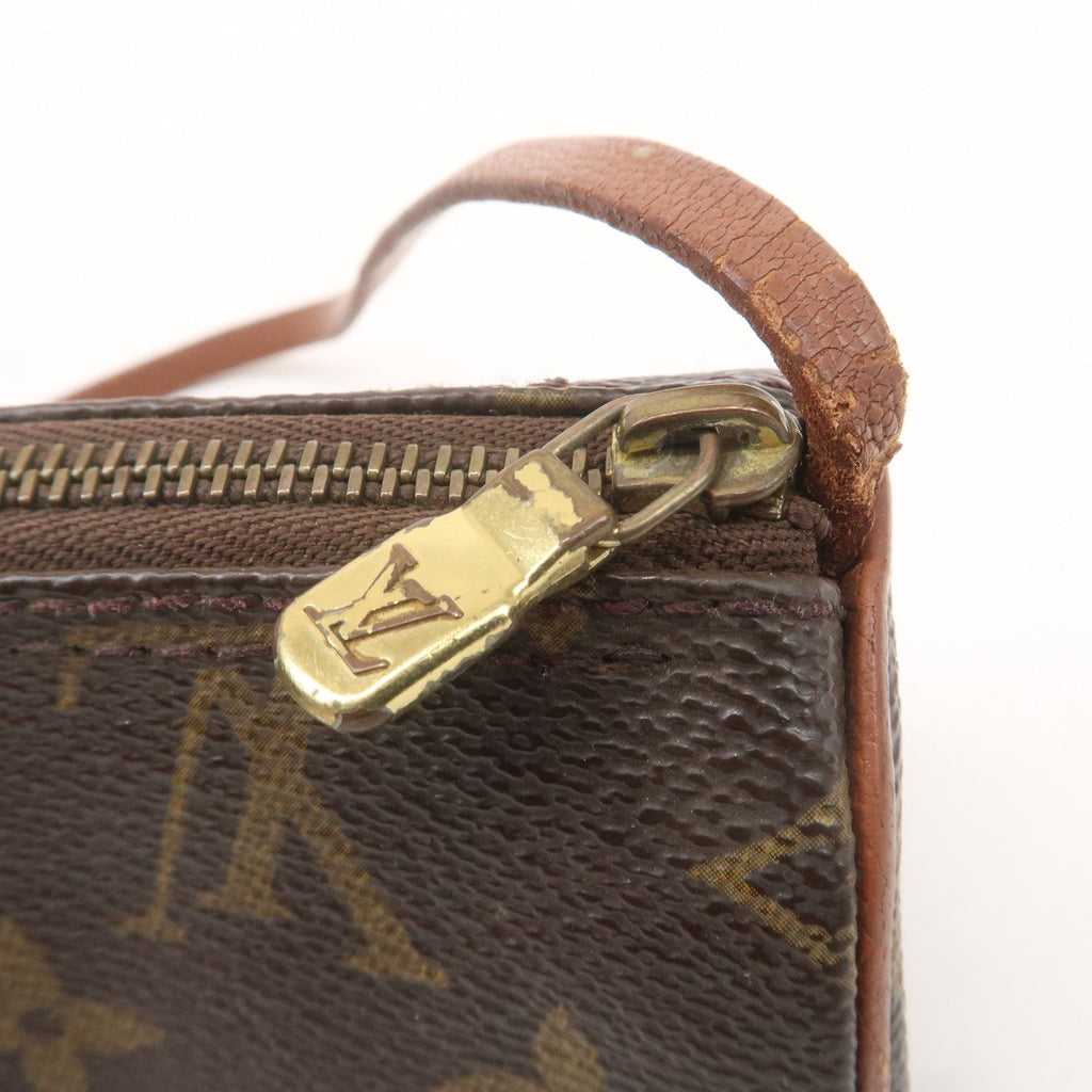 Louis Vuitton Set of 2 Monogram Pouch for Papillon Bag Brown