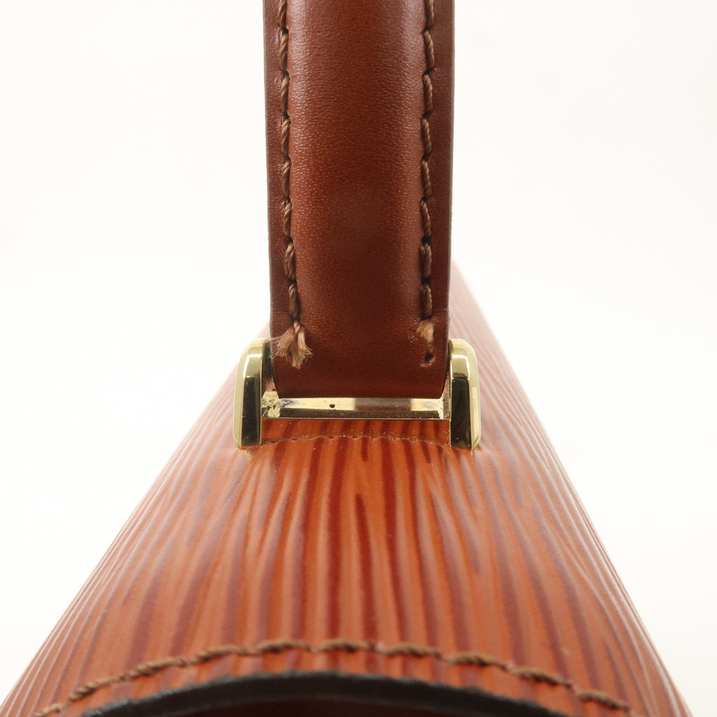 Louis Vuitton Epi Malselv Hand Bag Kenya Brown M52373