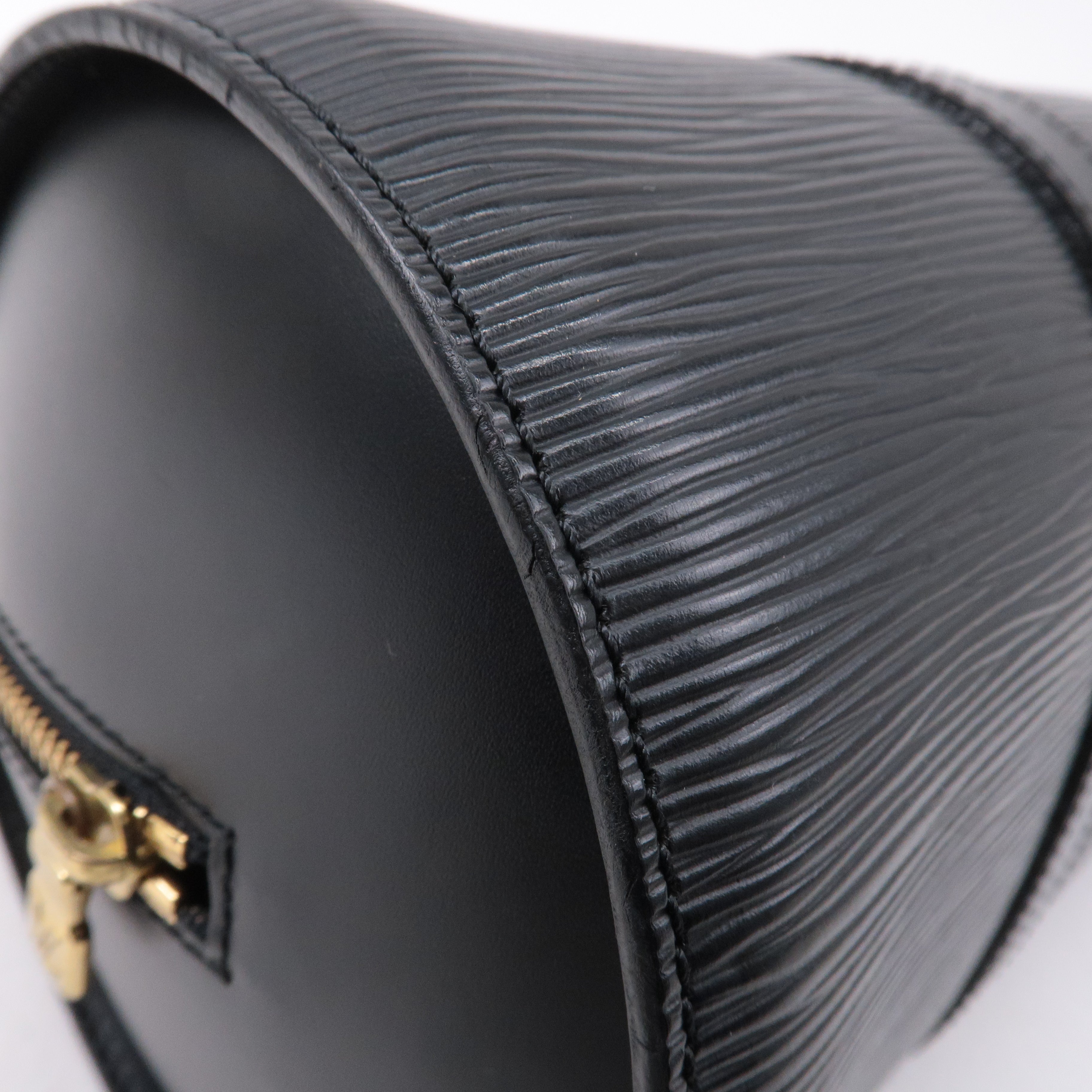Louis Vuitton Epi Soufflot Hand Bag Noir Black M52862